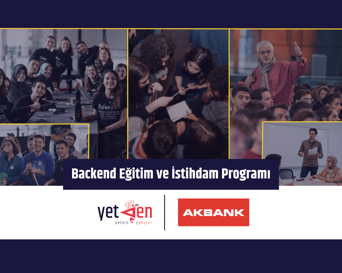 YetGen & Akbank Backend Eğitim ve İstihdam Programı